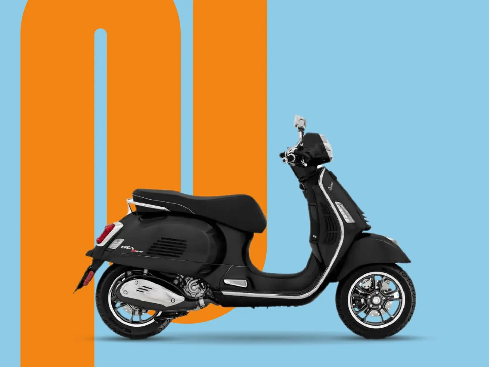 Vespa scooter 125 cc te huur in Oudenaarde, Kluisbergen en regio Vlaamse Ardennen (Oost-Vlaanderen)